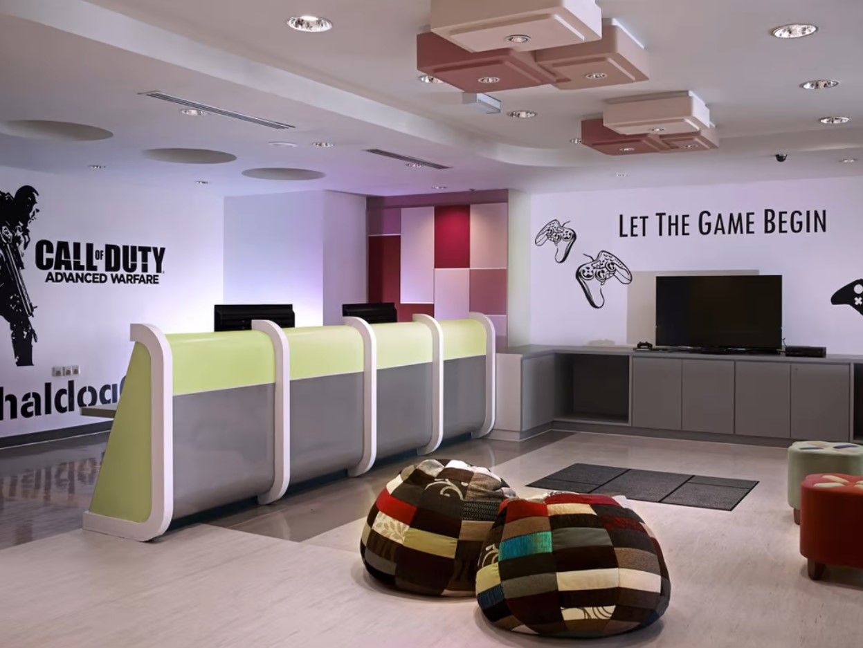 Video game room in Pullman Kuala Lumpur City Centre Hotel & Residences