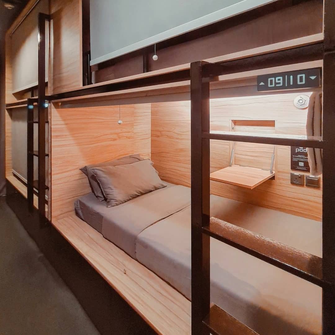 Side Entry Single Pod in The Pod Boutique Capsule Hotel