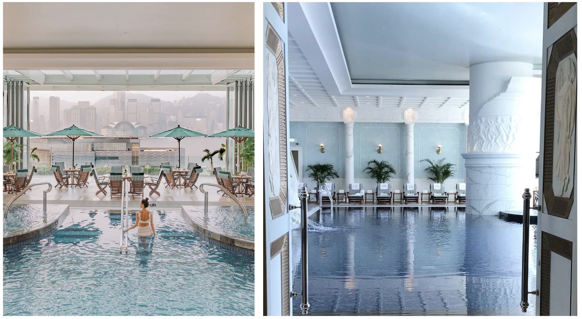 香港半島酒店泳池