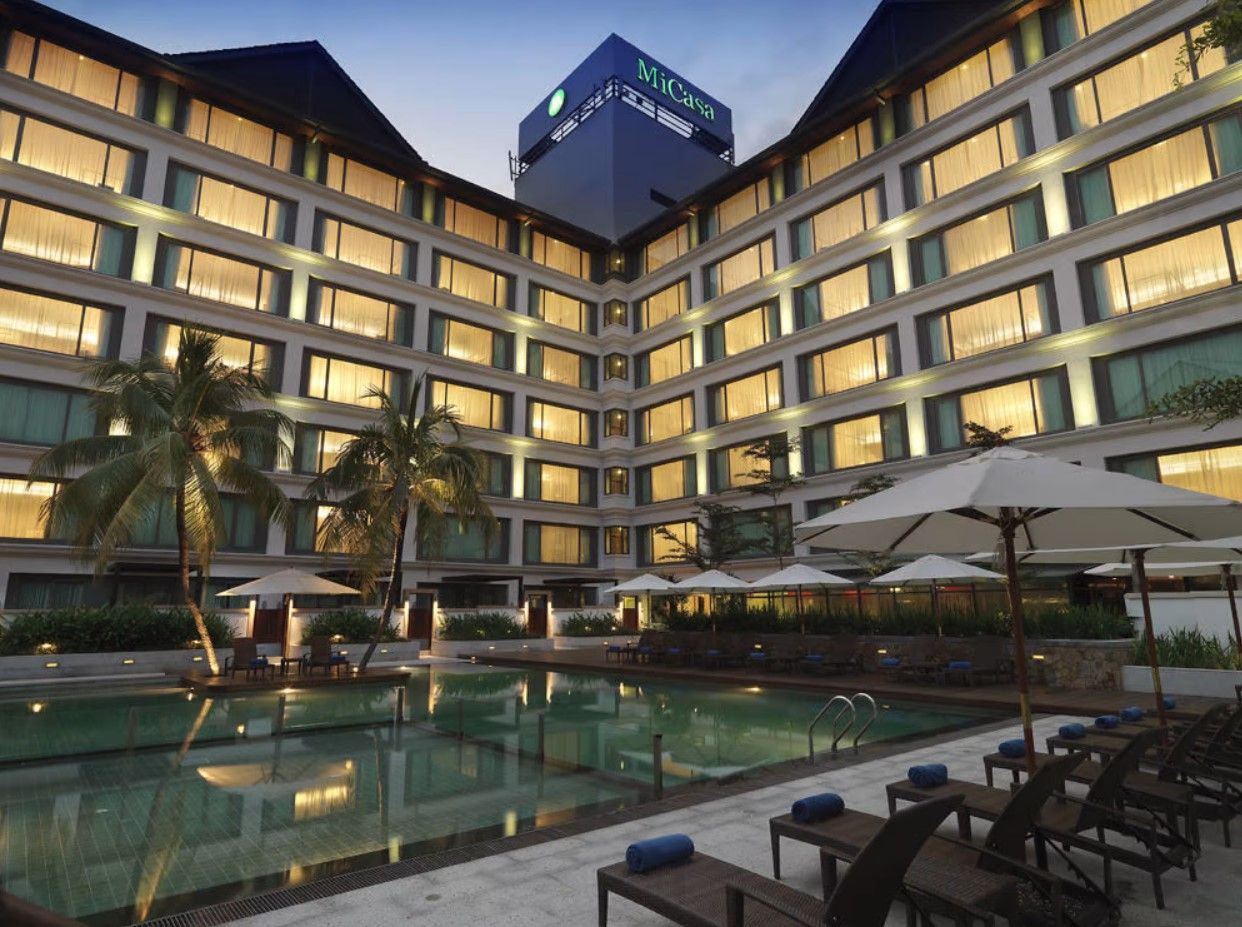 Outdoor swimming pool in Micasa All Suite Kuala Lumpur