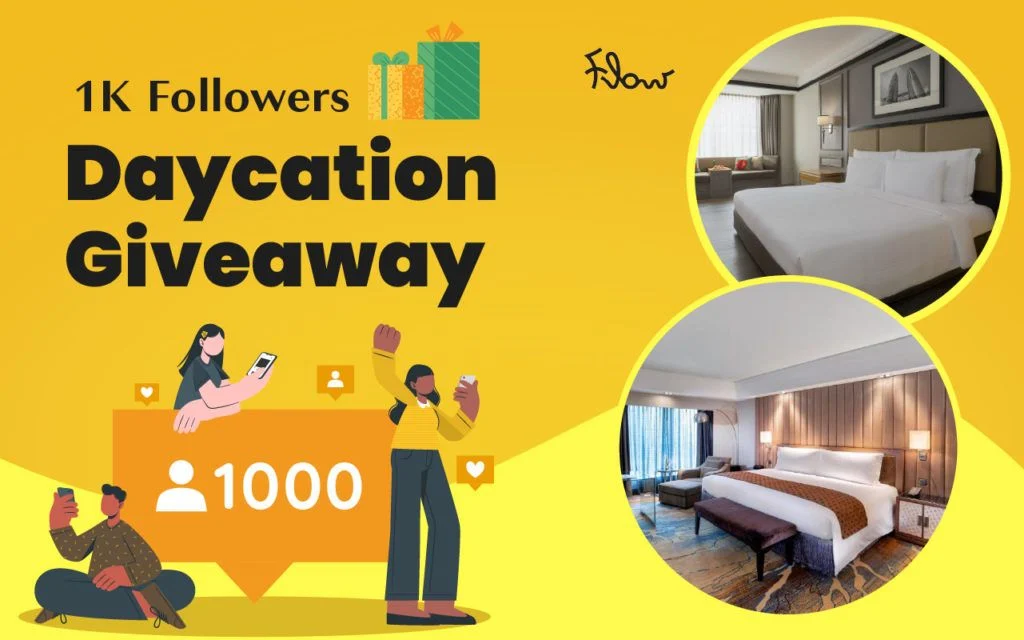 1K Follower Giveaway🎊 Free Daycation at InterContinental KL & Melia KL