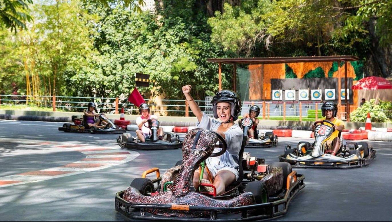 Go Kart at Extreme Park near Sunway Pyramid Hotel
