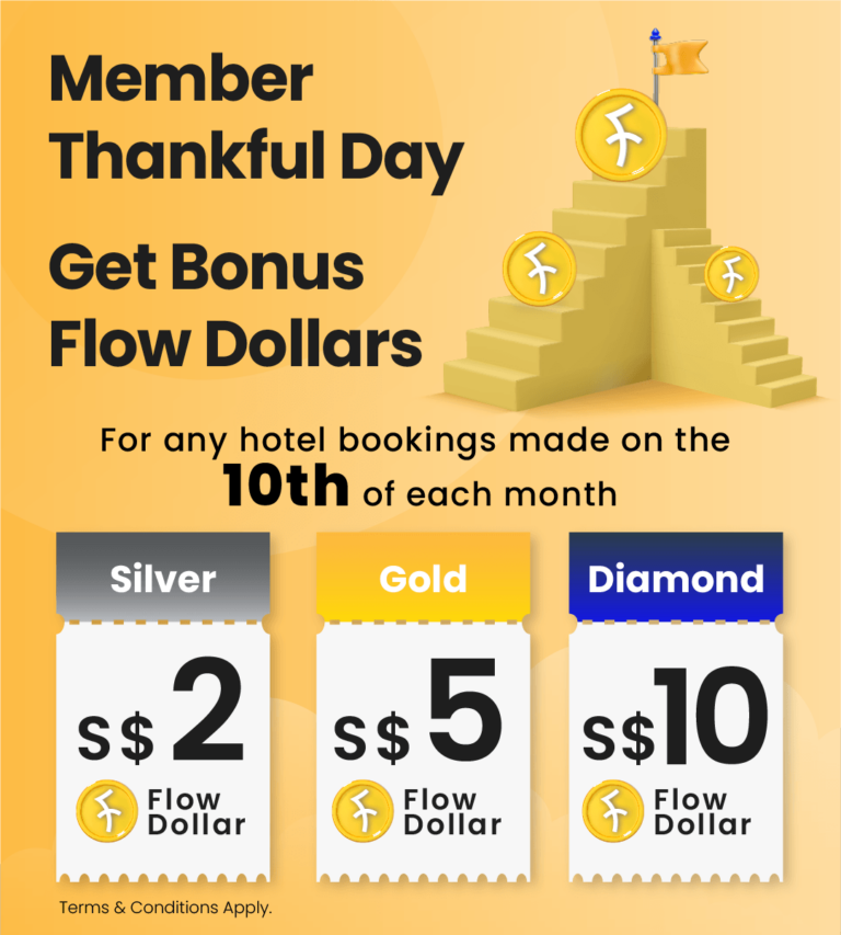 [Member Thankful Day] Get Bonus Flow Dollars on the 10th of each month