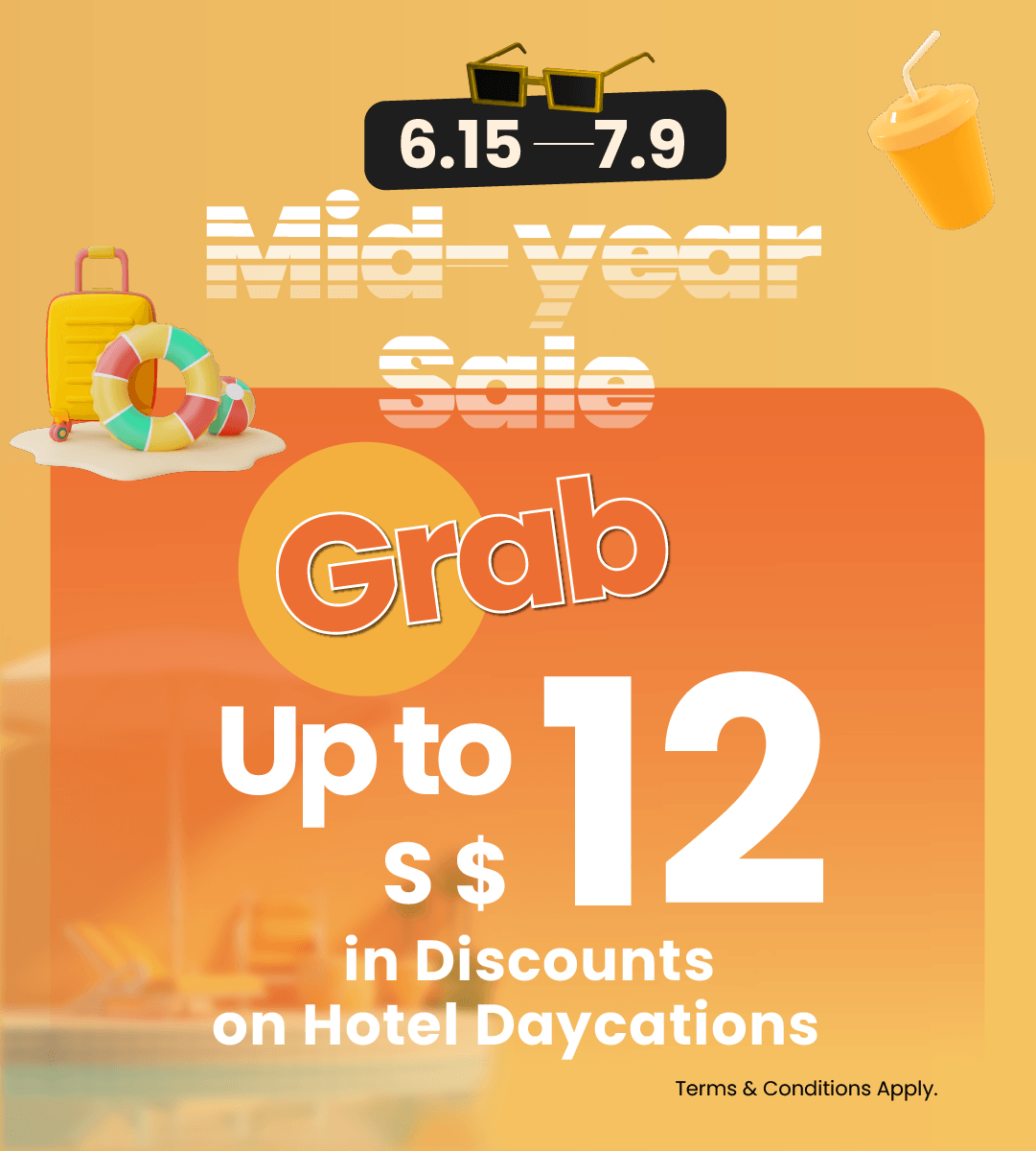 Mid-year Sale: Save big on your Daycation up to S$12