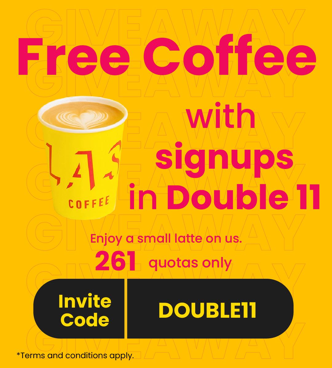 New Member Exclusive: Free Latte at Flash Coffee & S$4 voucher code