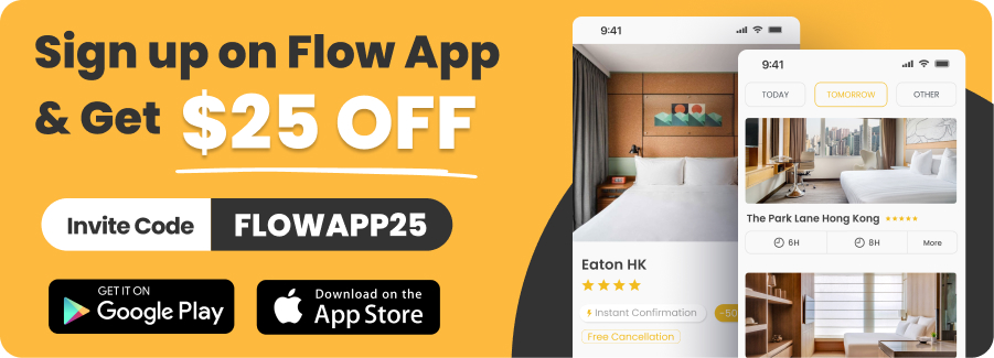 Download Flow, the hourly hotel app