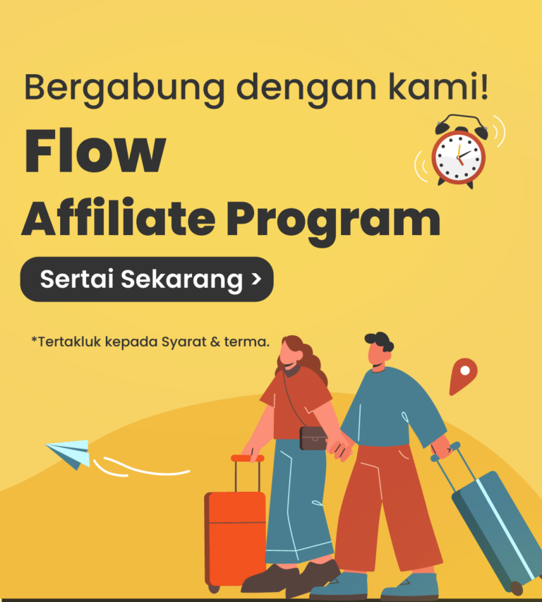 Daftar Flow Affiliate Program dan menguntung sebanyak 5% komisen hari ini!