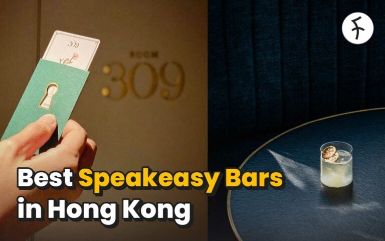 Revealed: 16 of the Best Speakeasy Bars in Hong Kong