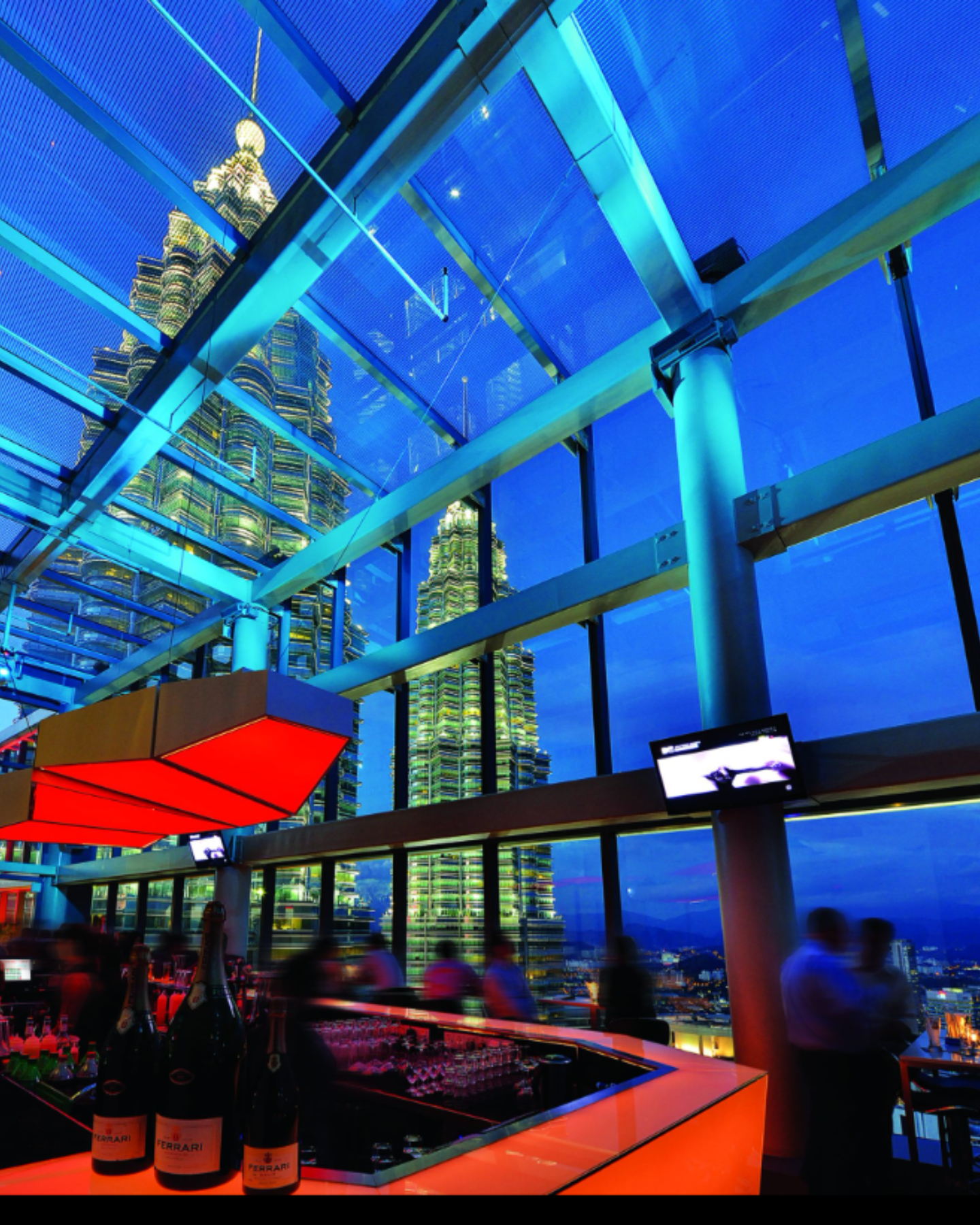 Take the lift up to the 57 floor for the most romantic night ever!