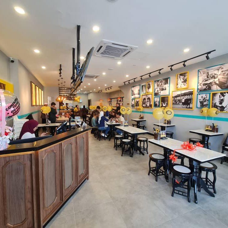 Kafe mesra muslim dan dengan sjil halal