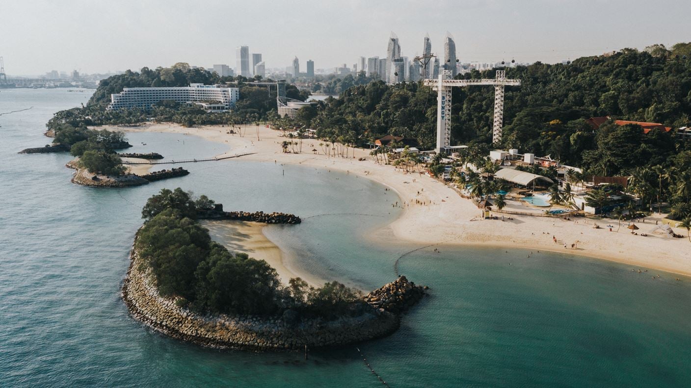 Beach in Singapore