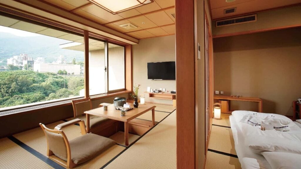 圖:園景和式客房 加賀屋官網