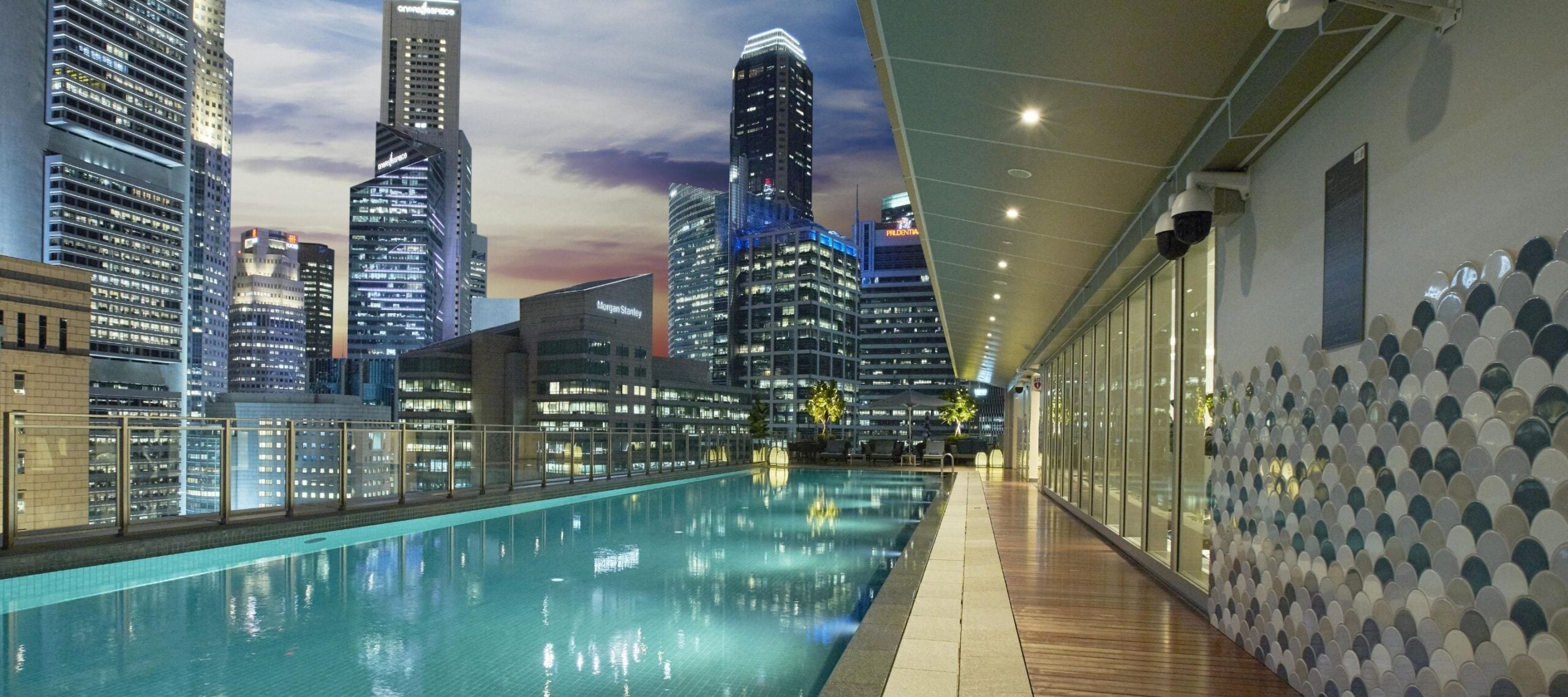 hotel with pool Singapore daycation