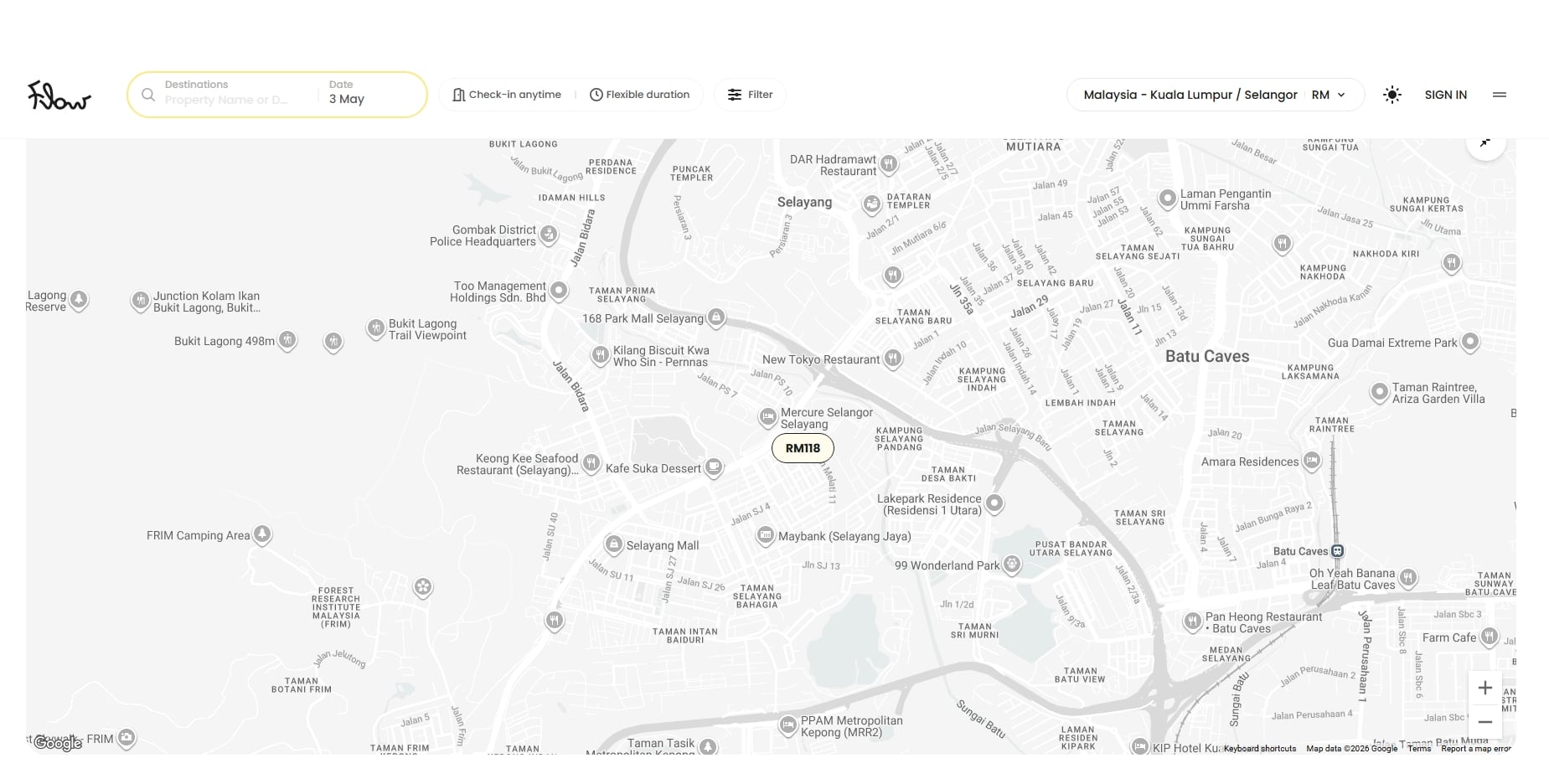 short stay hotel near me in KL