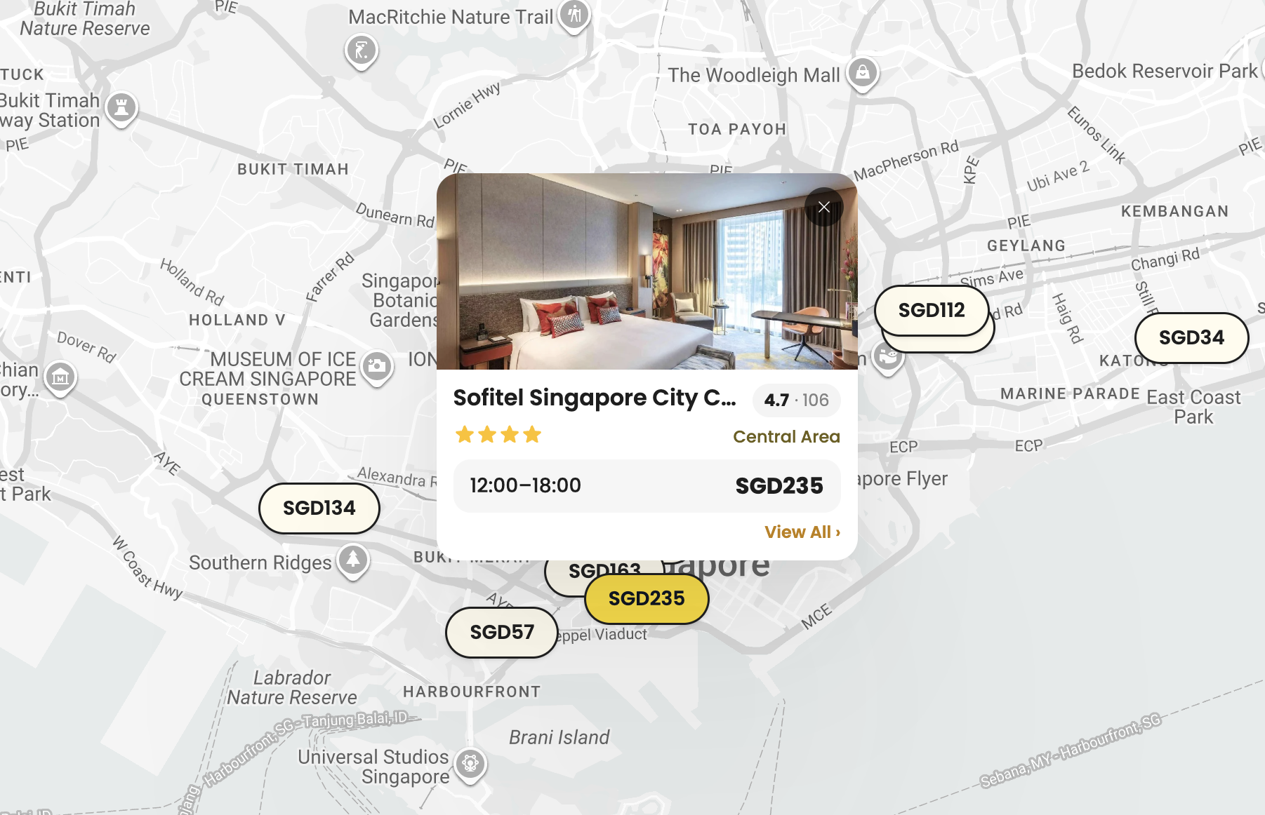 day use hotel singapore