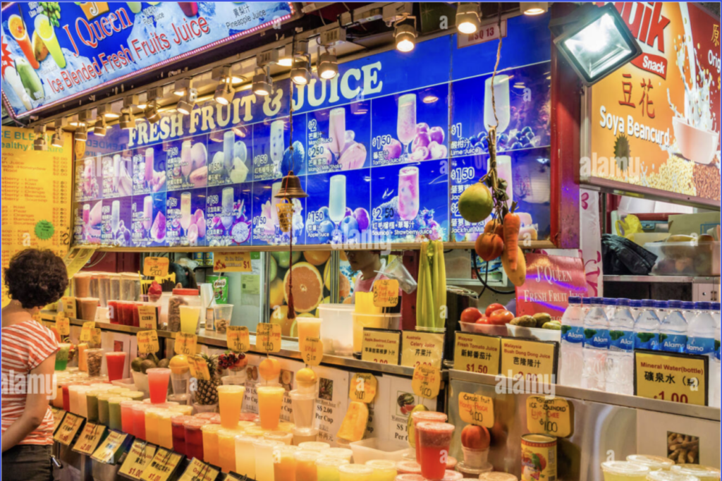 singapore fruit juice
