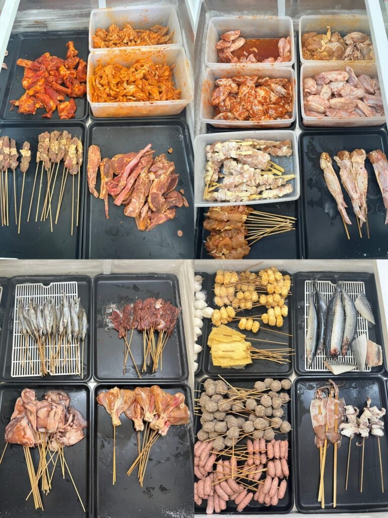 酒店附近燒烤