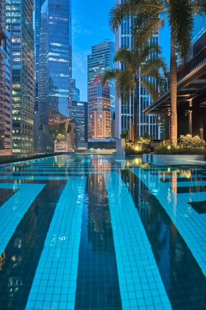 rooftop pool qt best staycation singapore