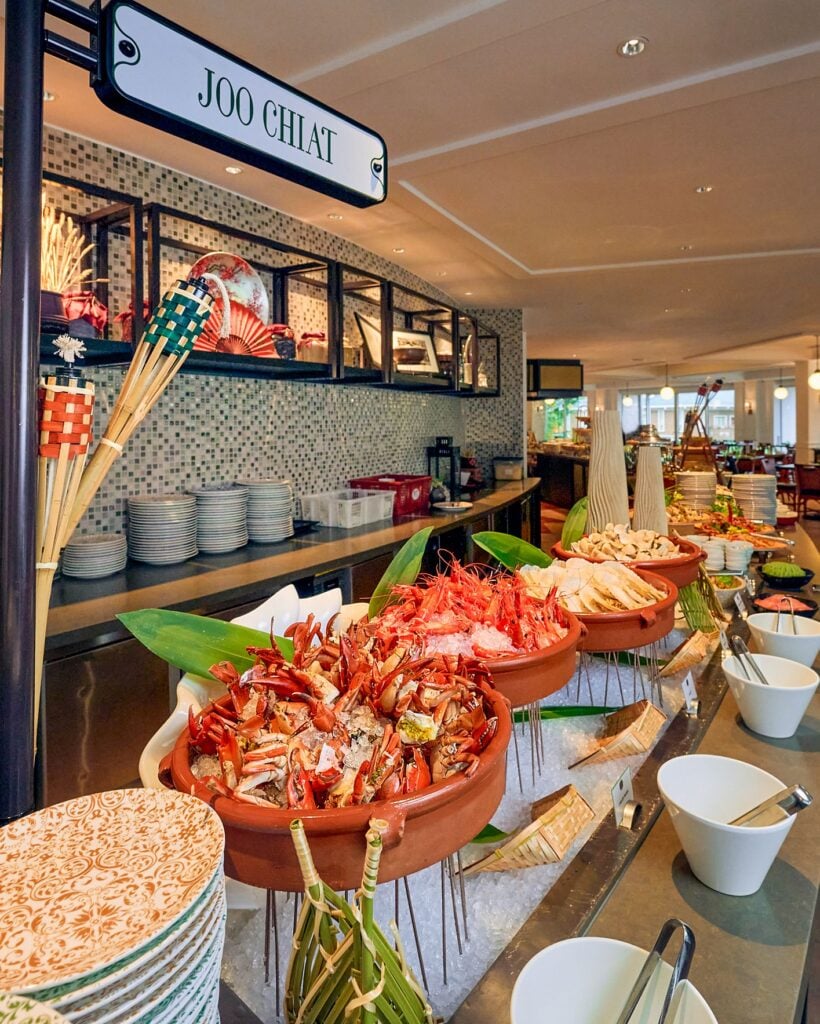 Asian Market Cafe buffet and daycation in Singapore
