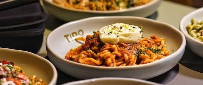 italian pasta at Tipo Pasta Bar for flow daycation singapore 