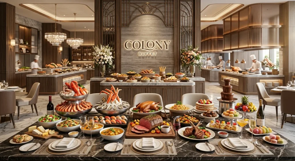 colony buffet hotel singapore brunch