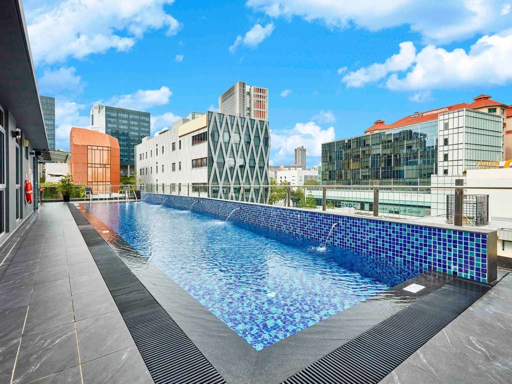 daycation hotel with swimming pool on flow