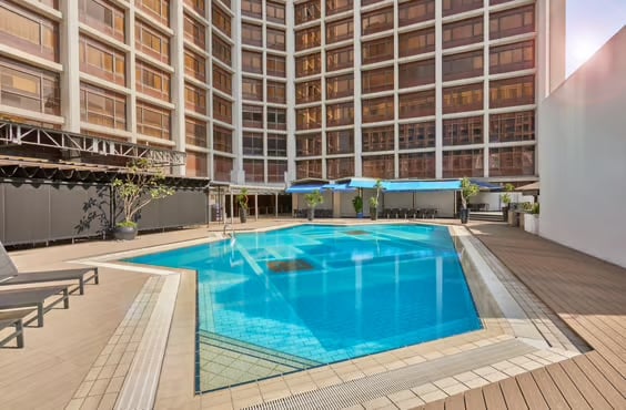 halal buffet singapore daycation with swimming pool